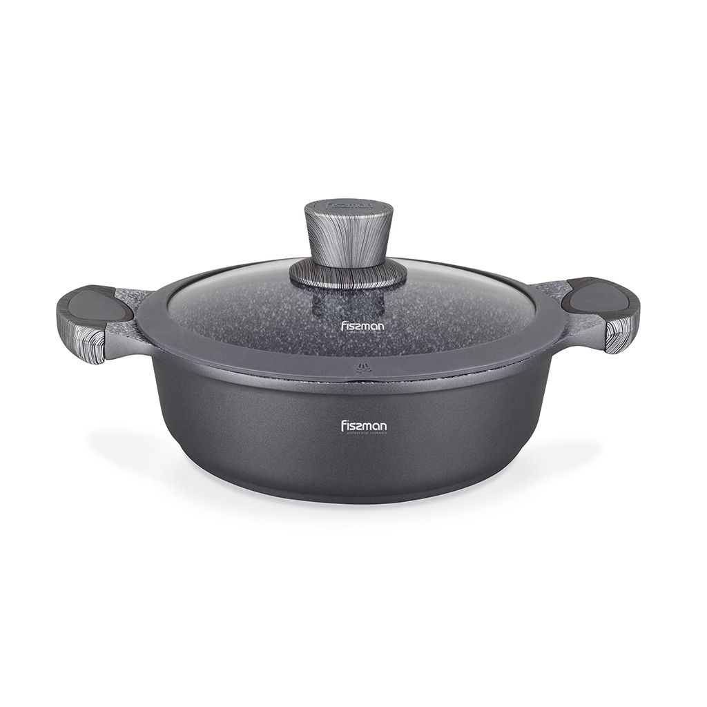 Сотейник PRESTIGE 28x8 см /4,1  л с крышкой (алюминий)