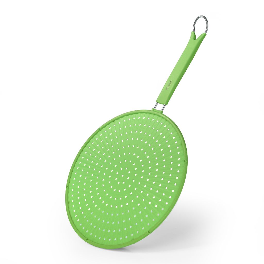 Защитный экран 29 см для сковороды от брызг (силикон)