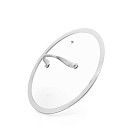 Кастрюля CASSIA 24x14 см / 6,3л со стеклянной крышкой (нерж.сталь)