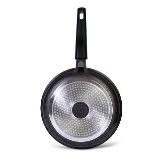 Сковорода для жарки REBUSTO 26x4,7 см со съемной ручкой (алюминий)