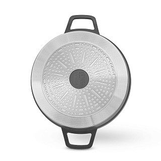 Сотейник FILOMENA  28x7,5см / 3,5л со стеклянной крышкой (алюминий