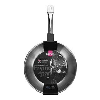 Сковорода 28x6,5см без крышки (нерж.сталь)