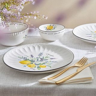 Набор из 2 тарелок PROVENCE 26 см (фарфор)