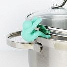 Держатель для крышки в форме человека 5x4 см (силикон)