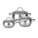 Набор посуды MARTINEZ 6 пр.(нерж. сталь)