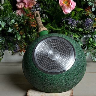 Сковорода-вок MALACHITE 28x8 см (алюминий)