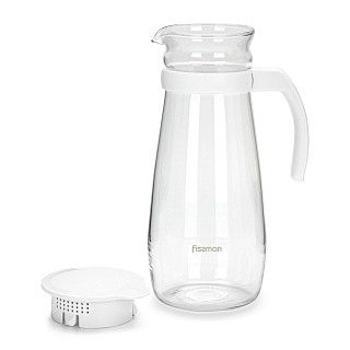 Кувшин стеклянный с фильтром 1,3л