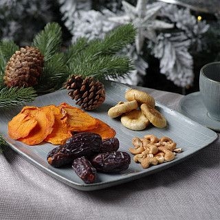 Тарелка квадратная JOLI керамическая 26,5см