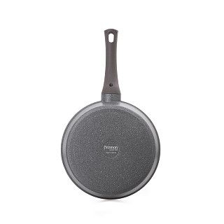 Сковорода для жарки UNIQUE PRO 26x6,9см со стеклянной крышкой (алю