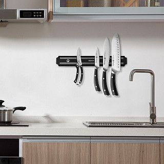 Настенная магнитная планка для хранения ножей 33 см