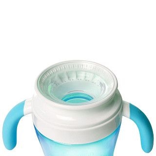 Поильник 240 мл ГОЛУБОЙ (пластик)