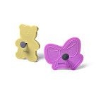 Набор из 2 формочек БАНТ, МЕДВЕЖОНОК (пластик)