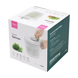 Сушилка для салата и зелени 21,5x17х19см, /2,5L (пластик)