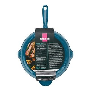 Сковорода для жарки 26x4,5см с вспомогательной ручкой (эмалированны