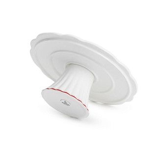 Подставка для торта CHRISTMAS EVE 28см цвет красный (фарфор)