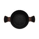 Кастрюля DIAMOND 20x10см / 2,6л со стеклянной крышкой (алюминий)