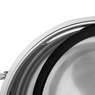 Кастрюля IRON ELEGANCE 16х10 см / 1,85 л со стеклянной крышкой (нер