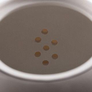 Чайник заварочный ALEKSA 1,1л, цвет белый (фарфор)