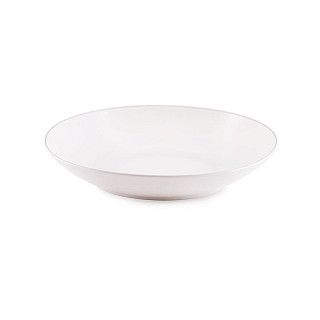 Тарелка глубокая ALEKSA 20,5см, цвет белый (фарфор)