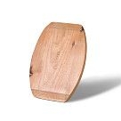 Сковорода 18x4,5 см на деревянной подставке (чугун)