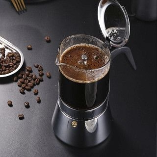 Гейзерная кофеварка 240 мл на 6 порций