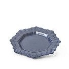 Тарелка 22 см Grey snowflakes