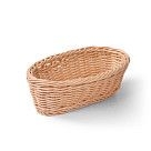 Плетеная корзинка овальная 23x12x8 см (пластик)