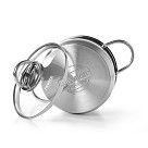 Кастрюля MONICA 20x11.5 см / 3.6 л со стеклянной крышкой