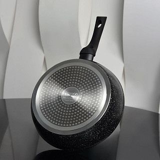 Глубокая  cковорода для жарки FIORE 24x6,5 см (алюминий)