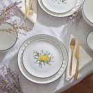 Набор из 2 тарелок PROVENCE 21 см (фарфор)