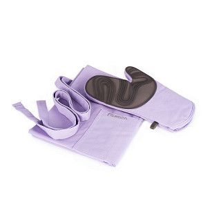 Фартук и рукавица-прихватка (текстиль + силикон)