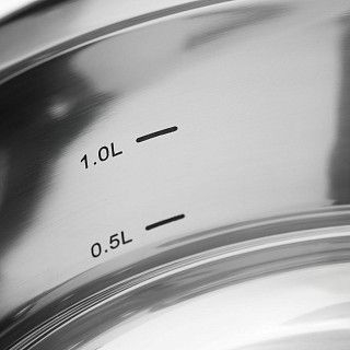 Кастрюля IRON ELEGANCE 16х10 см / 1,85 л со стеклянной крышкой (нер