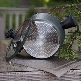 Кастрюля BRILLIANT 24x12см / 4,5л со съемными ручками (алюминий)