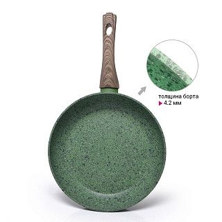 Сковорода для жарки MALACHITE 28x5,4 см (алюминий)