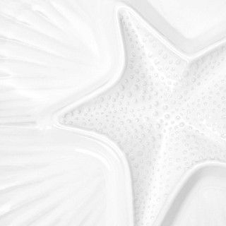 Менажница SEA SHELL 32см (фарфор)