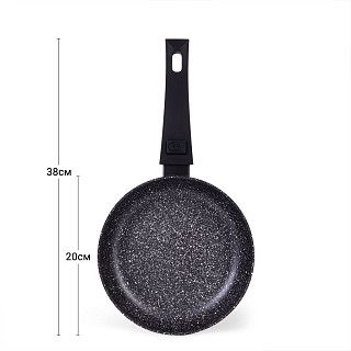 Сковорода FIORE 20x4,5см со съемной ручкой (алюминий)