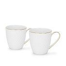 Набор кружек 400 мл / 2 шт (костяной фарфор) Noemi