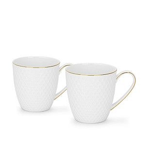 Набор кружек 400 мл / 2 шт (костяной фарфор) Noemi