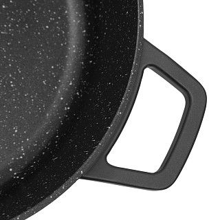 Кастрюля FILOMENA 28x13,5см / 5,7л со стеклянной крышкой (алюминий