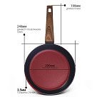 Глубокая cковорода VEGA 24x6,8см (алюминий)