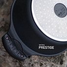 Кастрюля PRESTIGE 24x11,5 см /4,3  л с крышкой (алюминий)