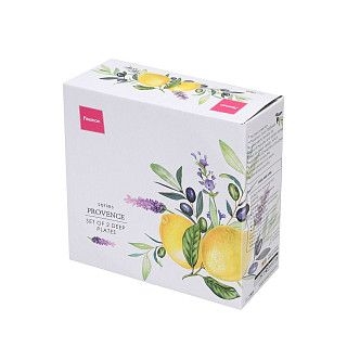 Набор из 2 глубоких тарелок PROVENCE 18см (фарфор)