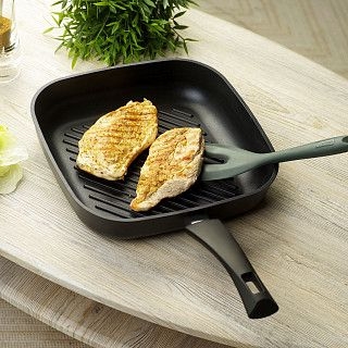 Сковорода-гриль FREYA 28x6см квадратная (алюминий)