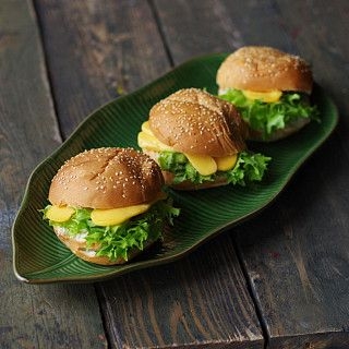 Блюдо GREEN 47,6х21,5х4см (керамика)