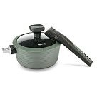 Ковш BRILLIANT 16x7,5см / 1,3л со съем.ручкой и стек. крышкой (алю