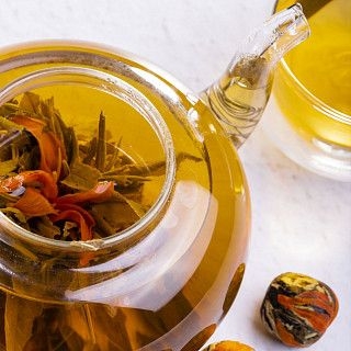 Чайник заварочный 600мл со стальным фильтром (стекло)