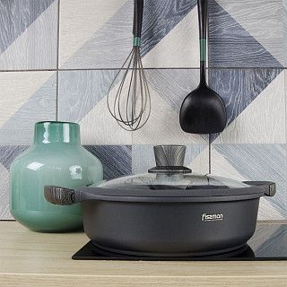 Сотейник PRESTIGE 28x8 см /4,1  л с крышкой (алюминий)