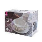 Набор столовой посуды 16 предметов (4 персоны), фарфор Horeca арт.6358