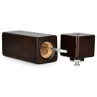 Мельница для перца квадратная 16,5x5см (деревянный корпус, нерж.ста