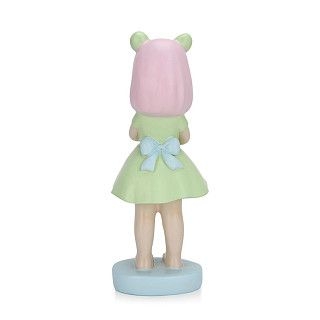 Статуэтка "Девочка с мишкой" 9х8,5х21,5см ( полирезин)